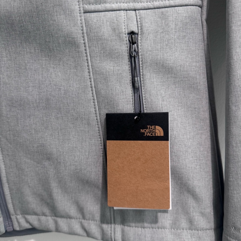 The North Face Women's Apex Bionic or Apex Barrier light gray size large new - Picture 3 of 14